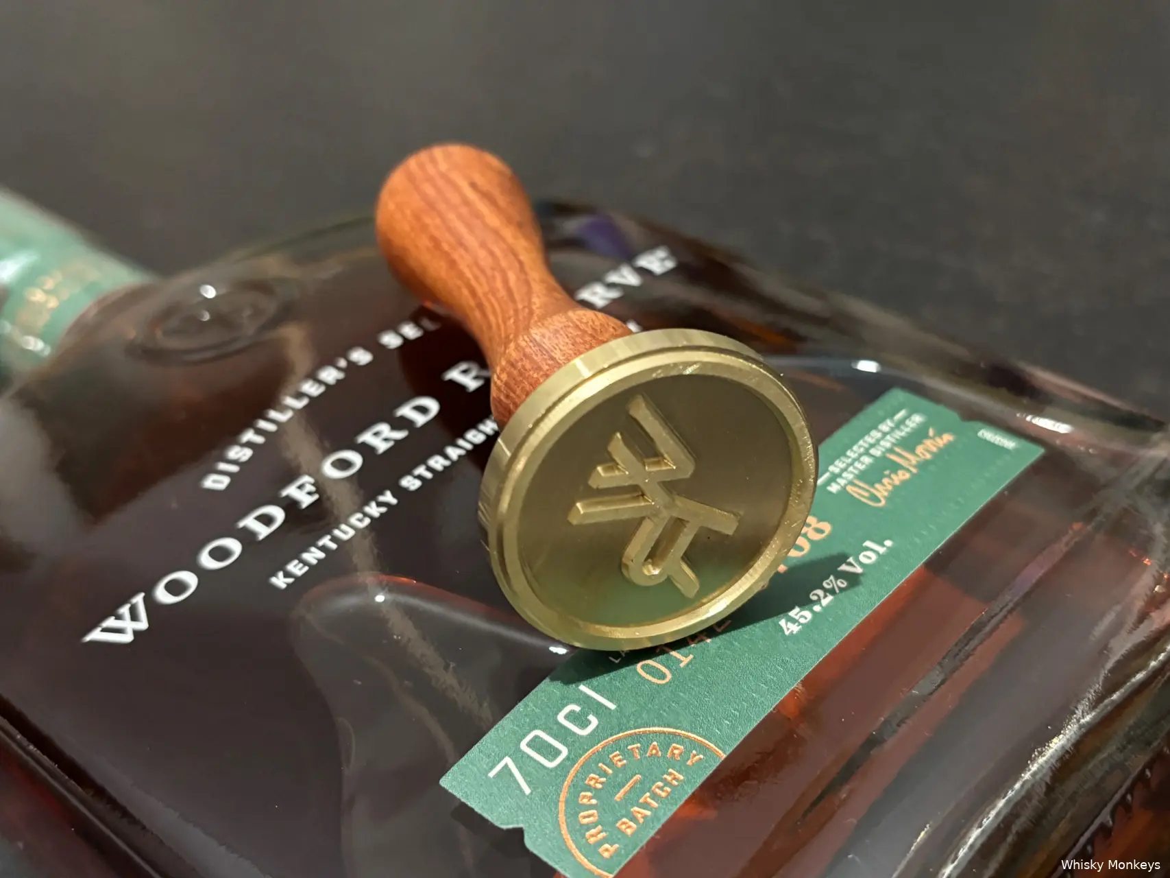 woodford reserve ice stamp