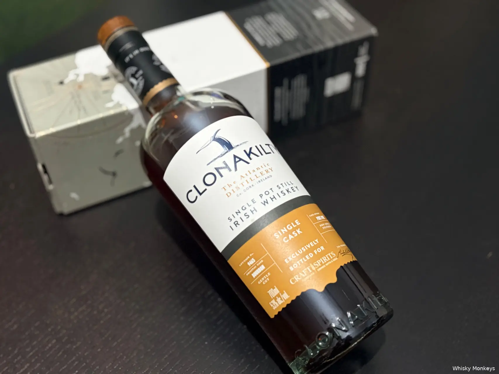 Clonakilty single pot still port pipe whiskey