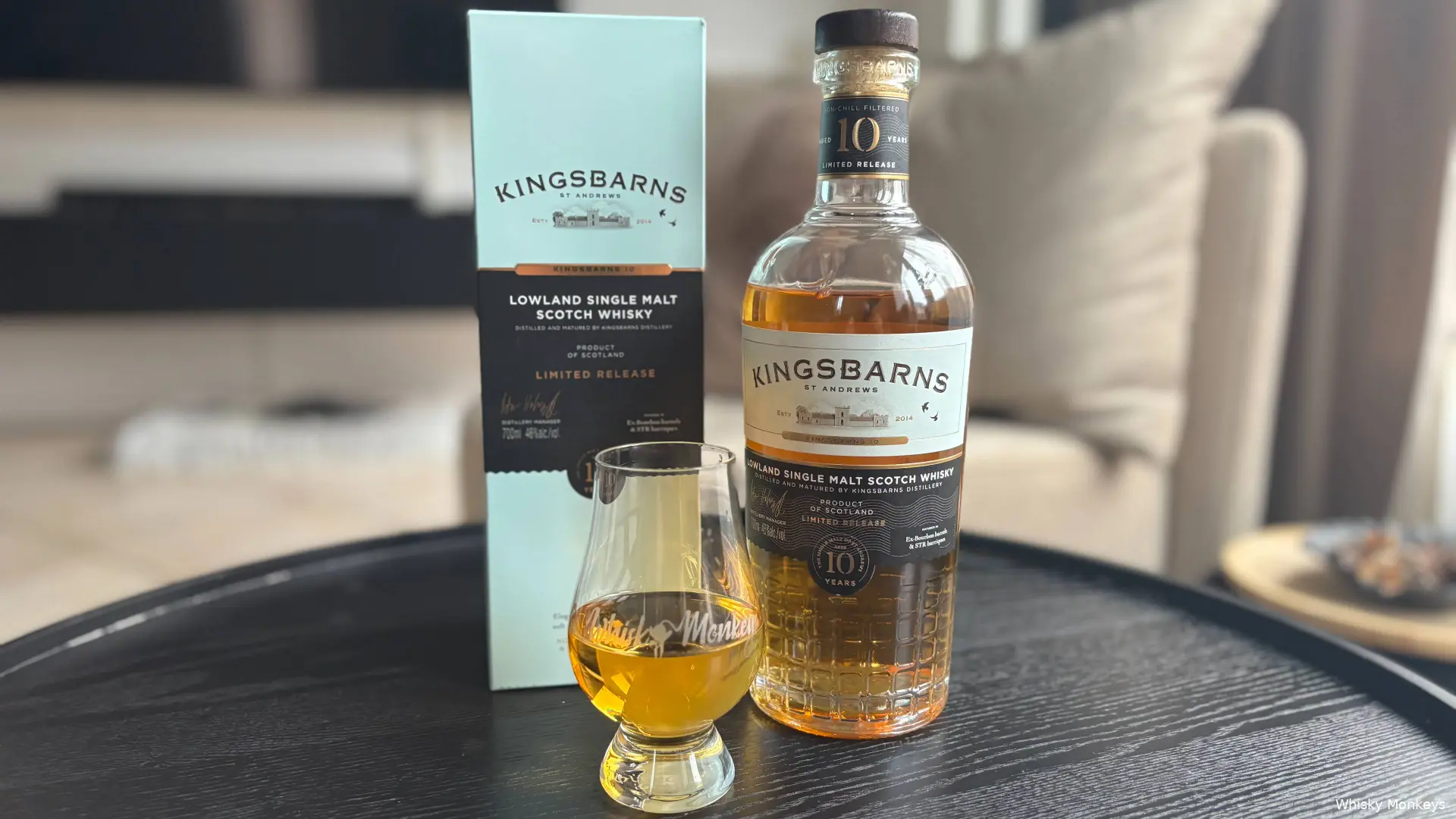 Kingsbarns 10 year old Whisky Monkeys Review
