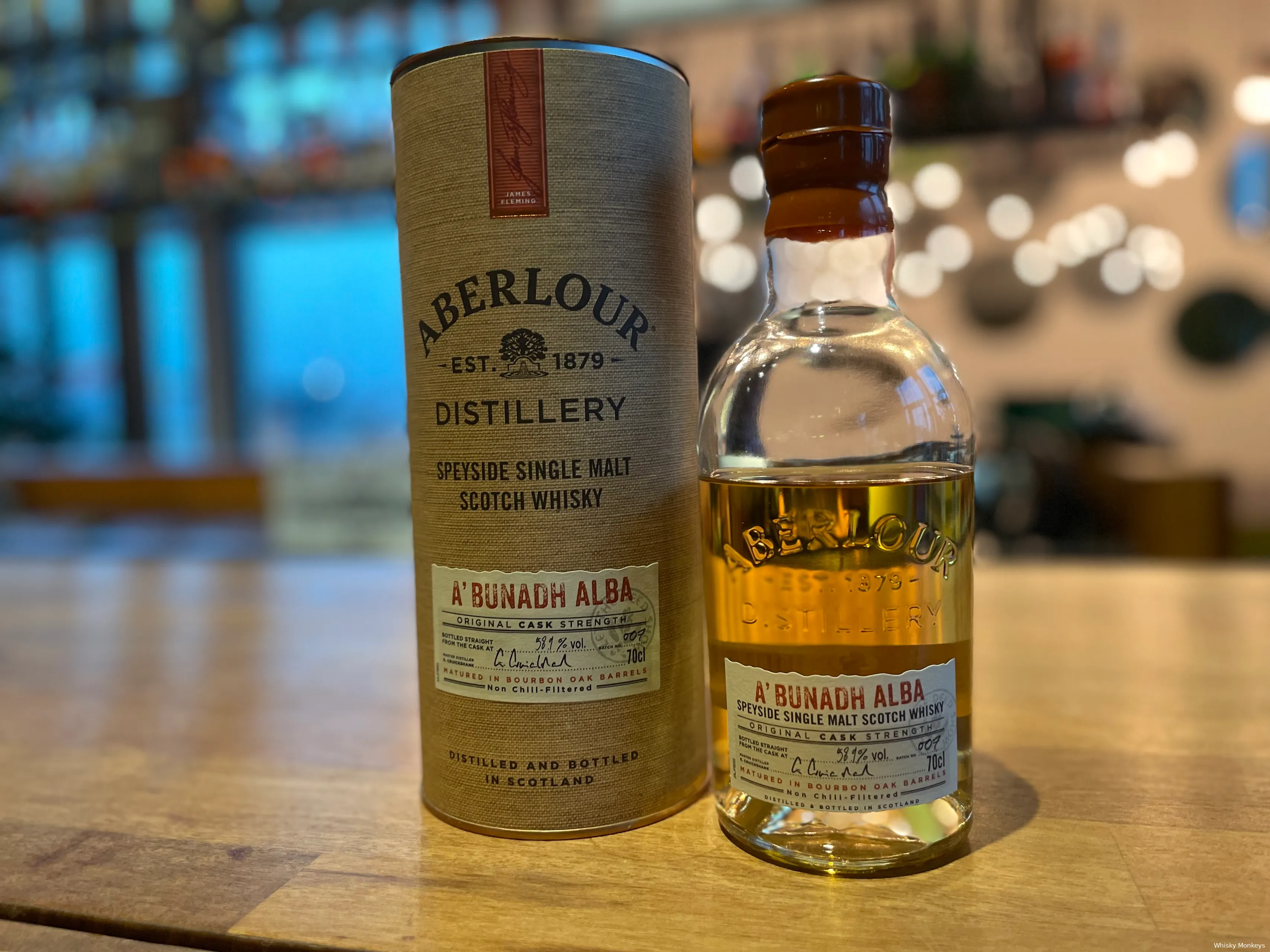 De verrassing van de avond: Aberlour A'Bunadh Alba