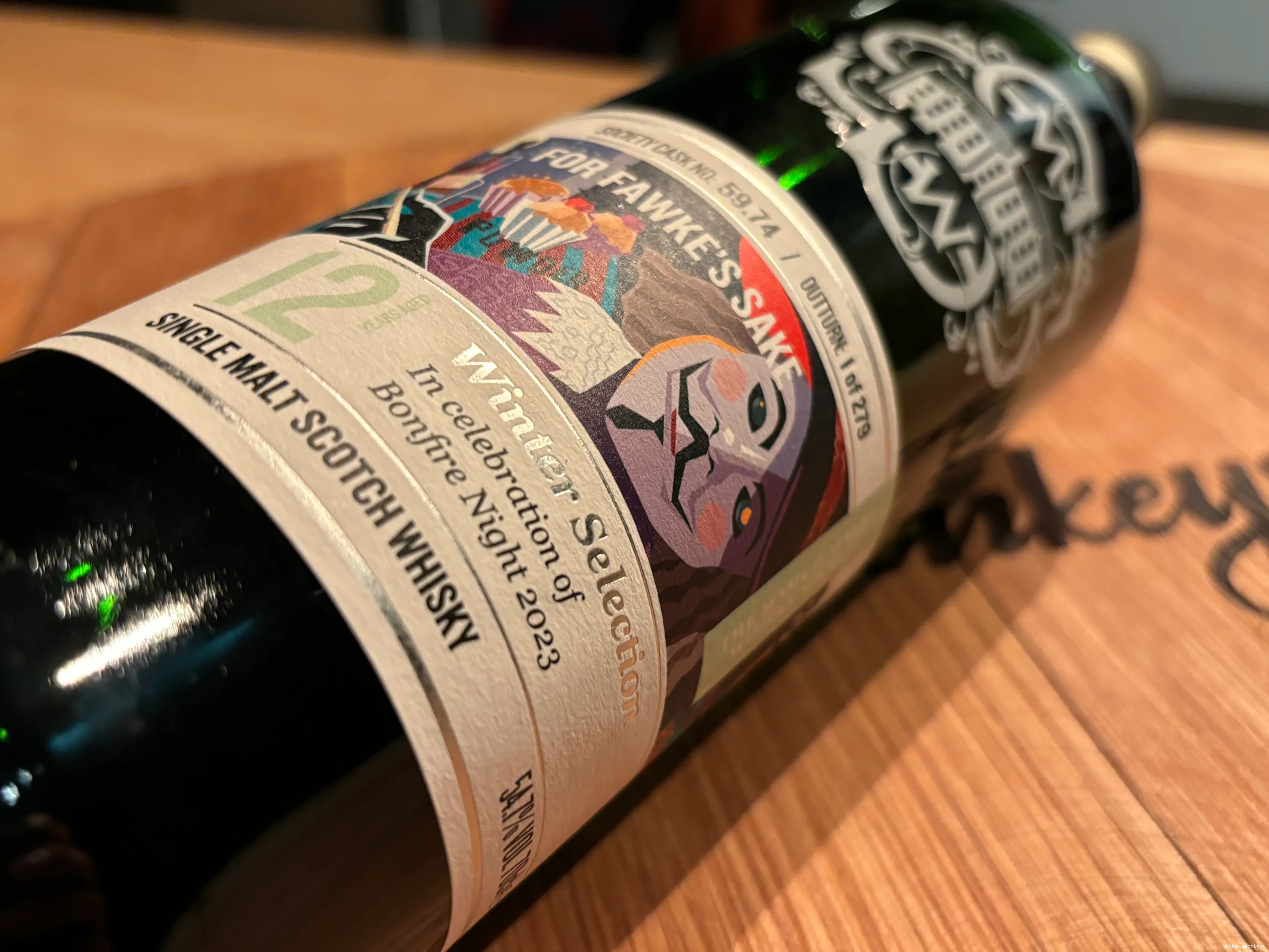 for fawkes sake smws whisky monkeys 2