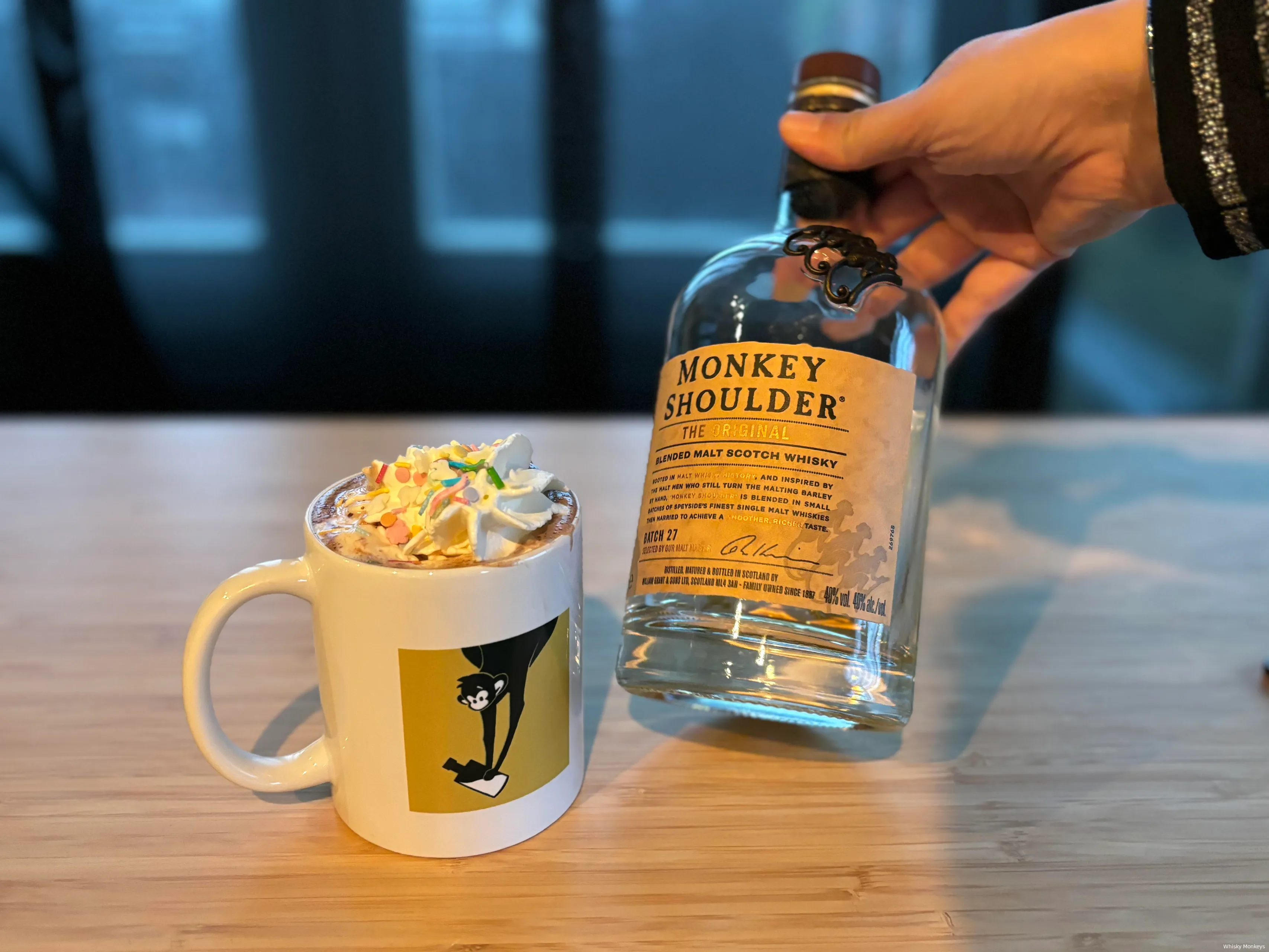 whisky chocolademelk