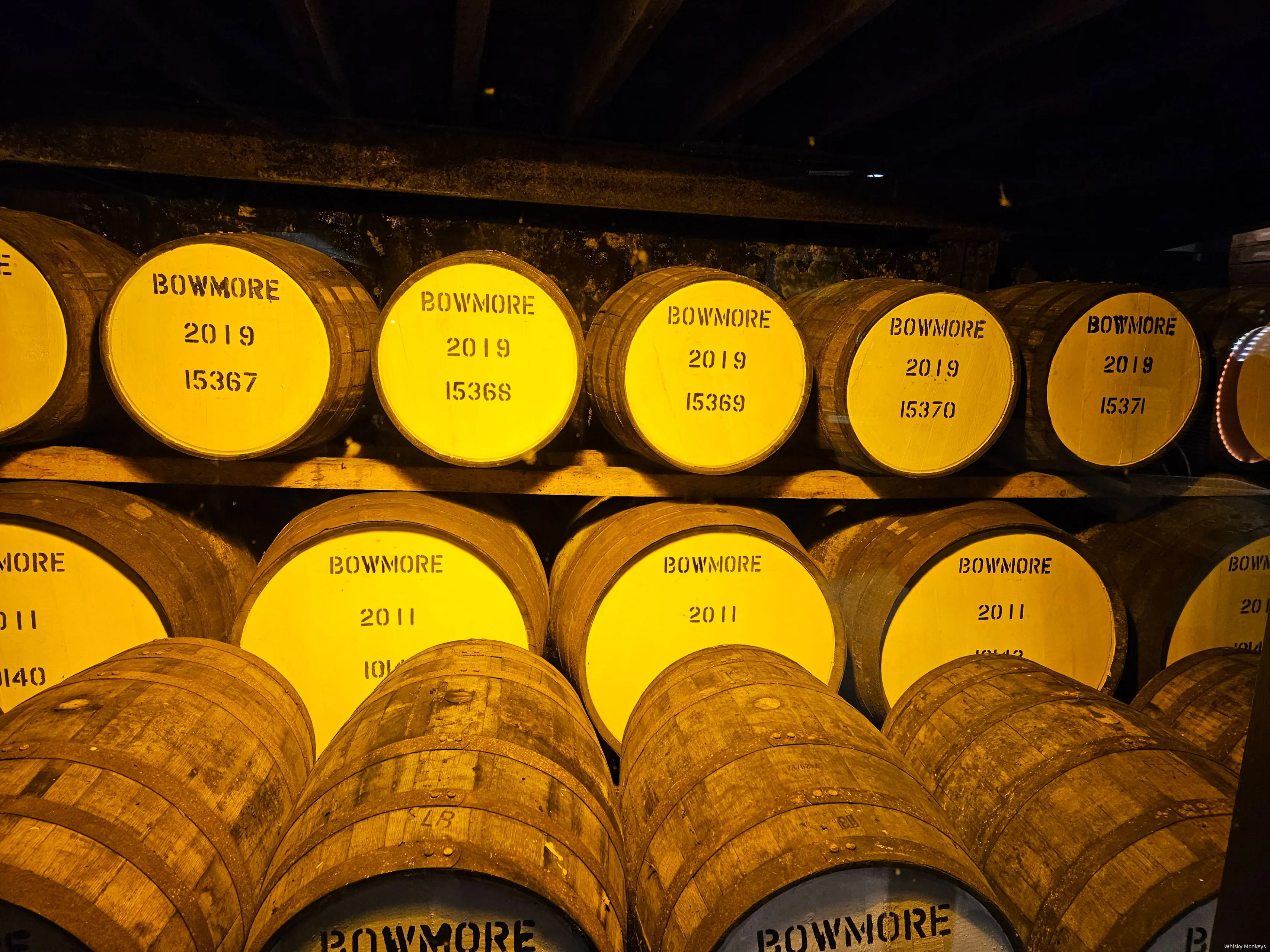 bowmore barrels