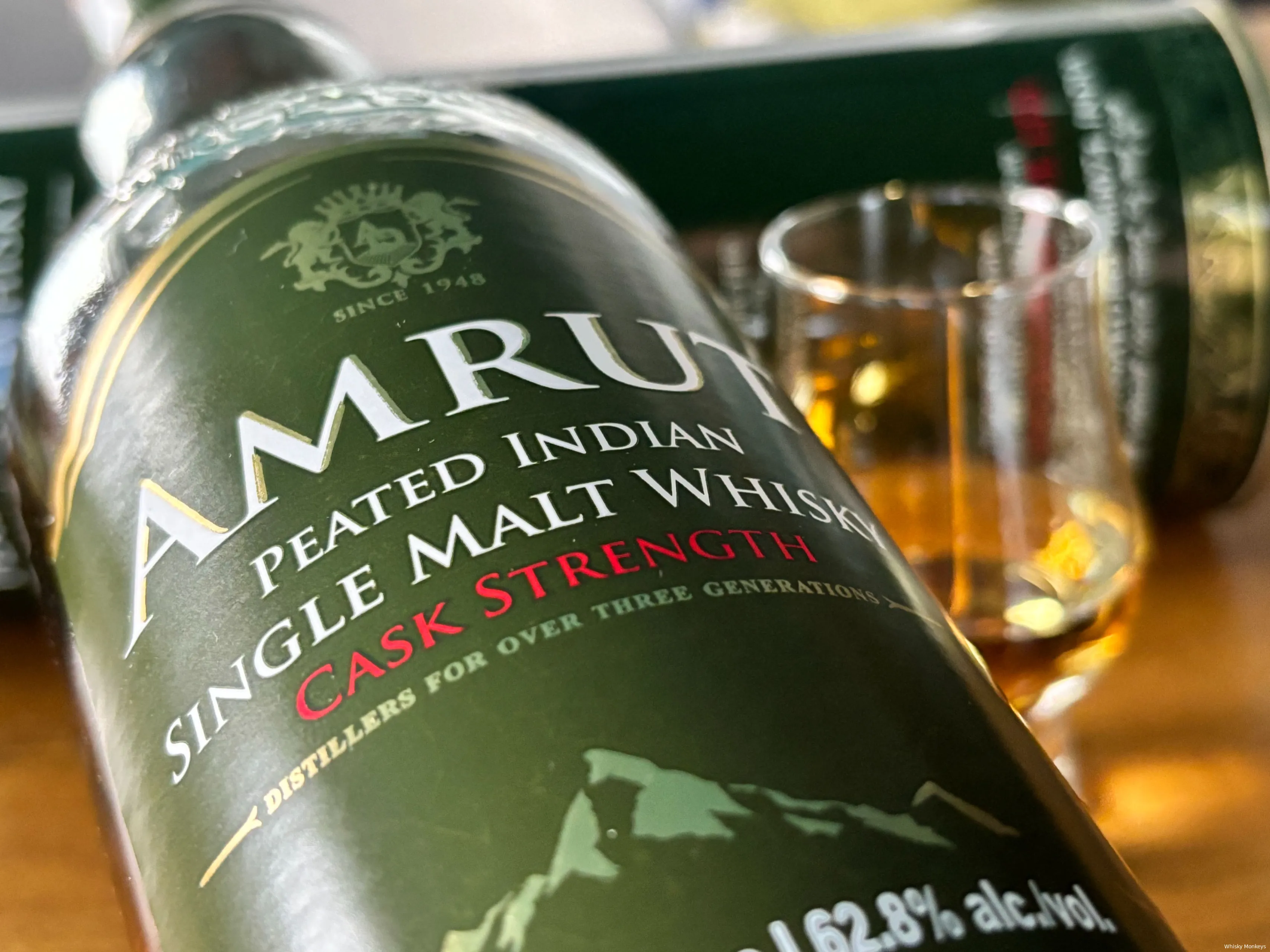 amrut peated indian single malt cask strength whisky review 3