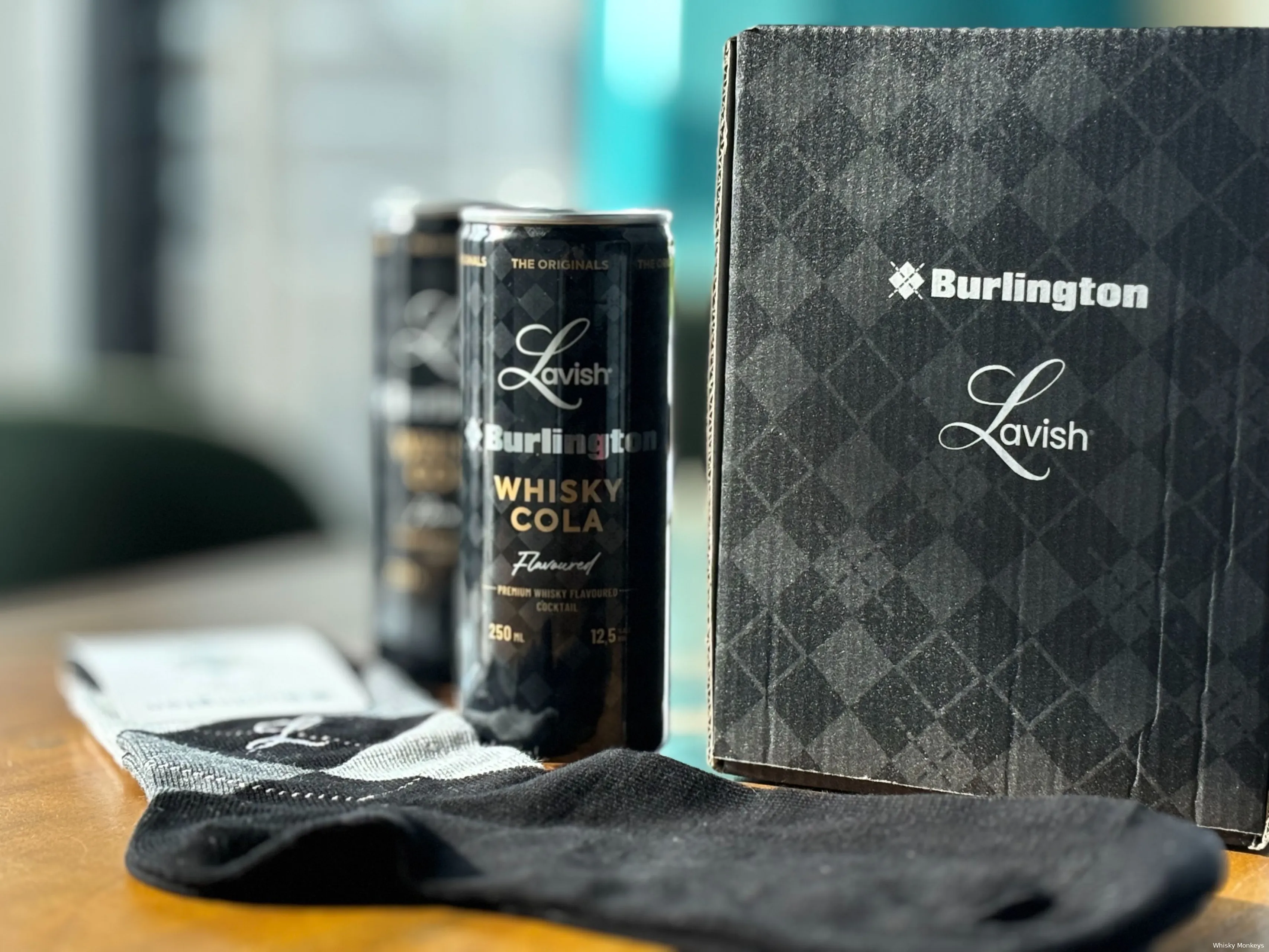 lavish x burlington rtd whisky cola