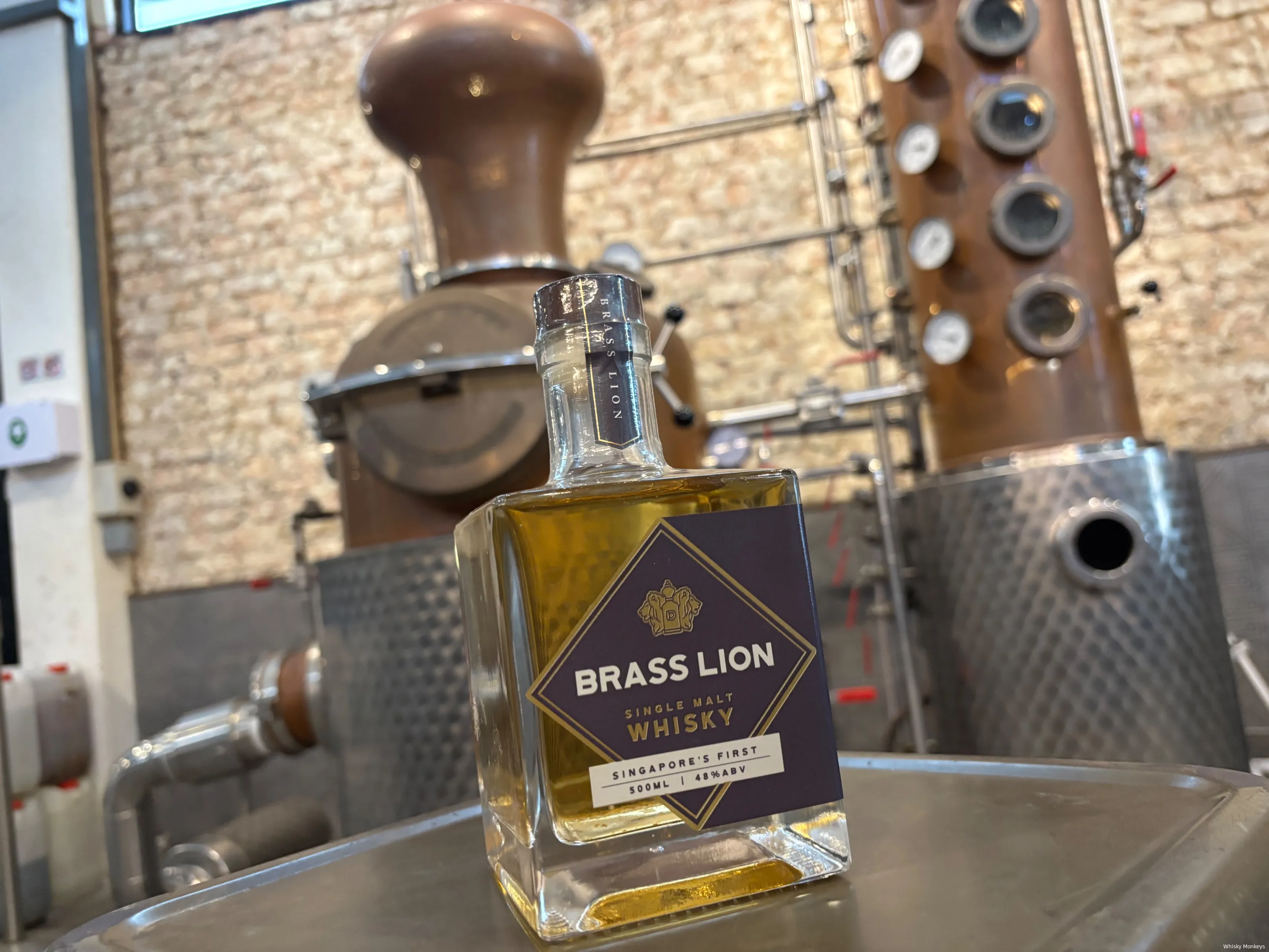 brass lion distillery whisky singapore