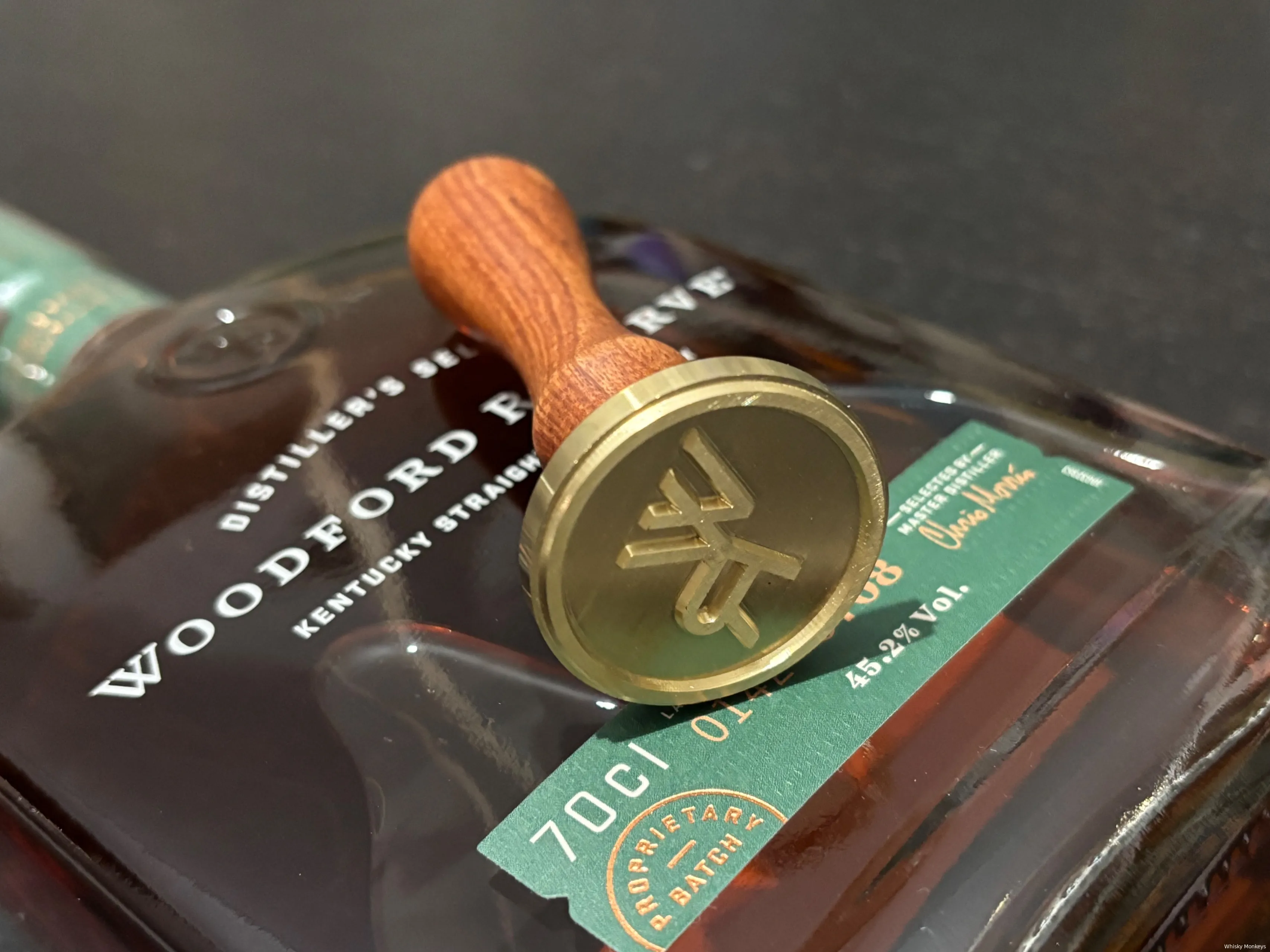 woodford reserve ice stamp
