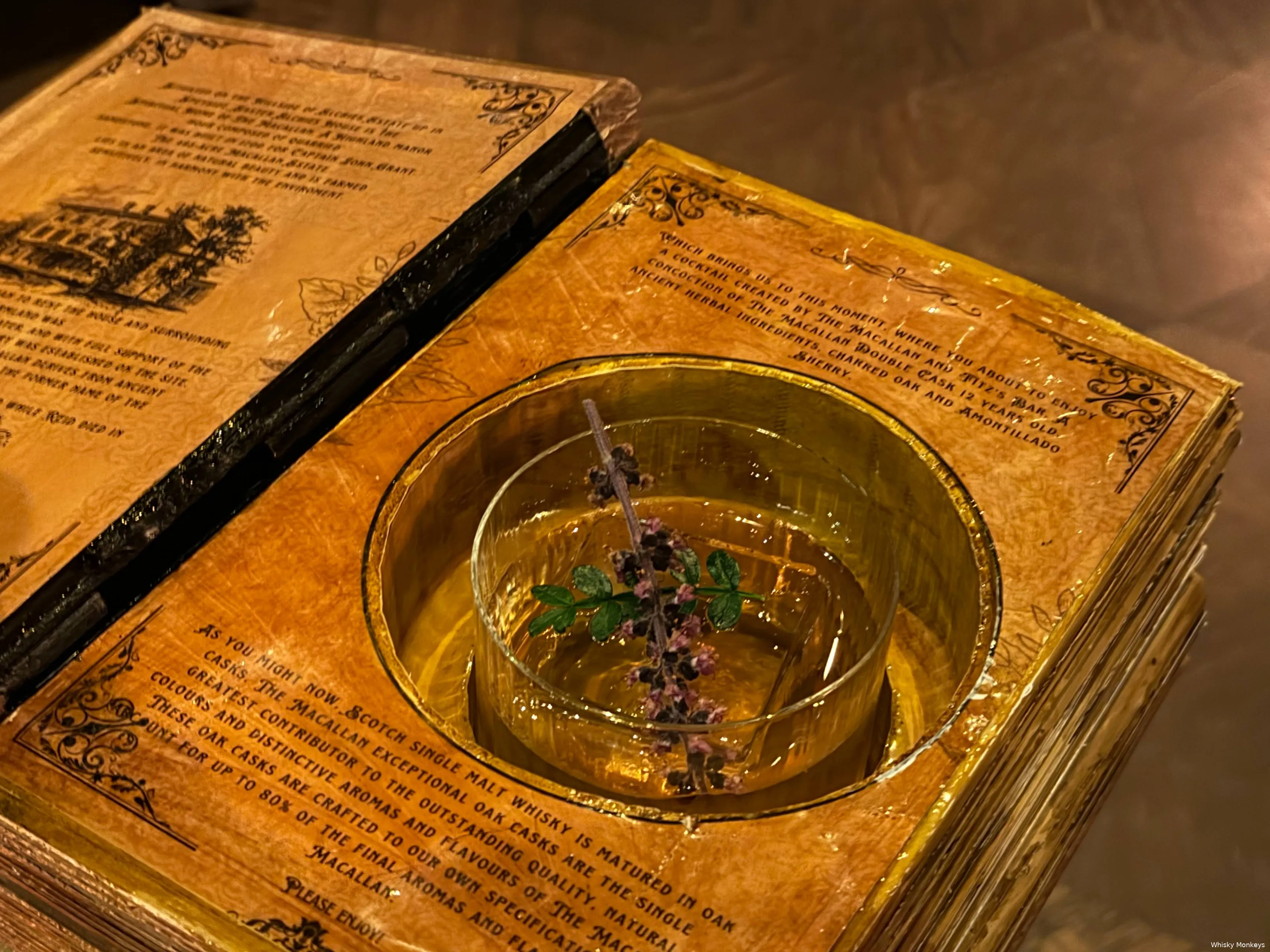 Fitz’s Bar Macallan cocktail