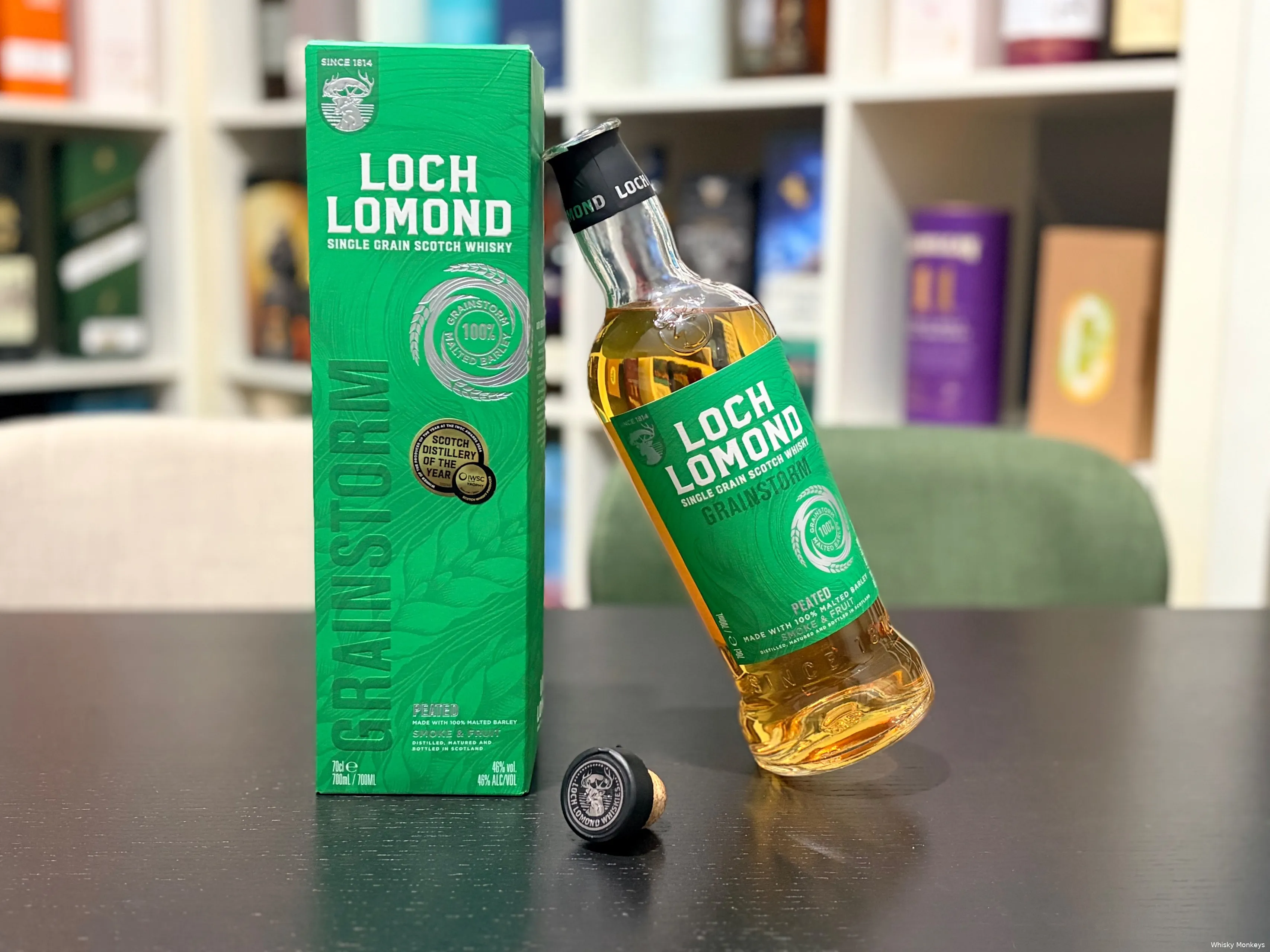 Loch Lomond Grainstorm peated whisky