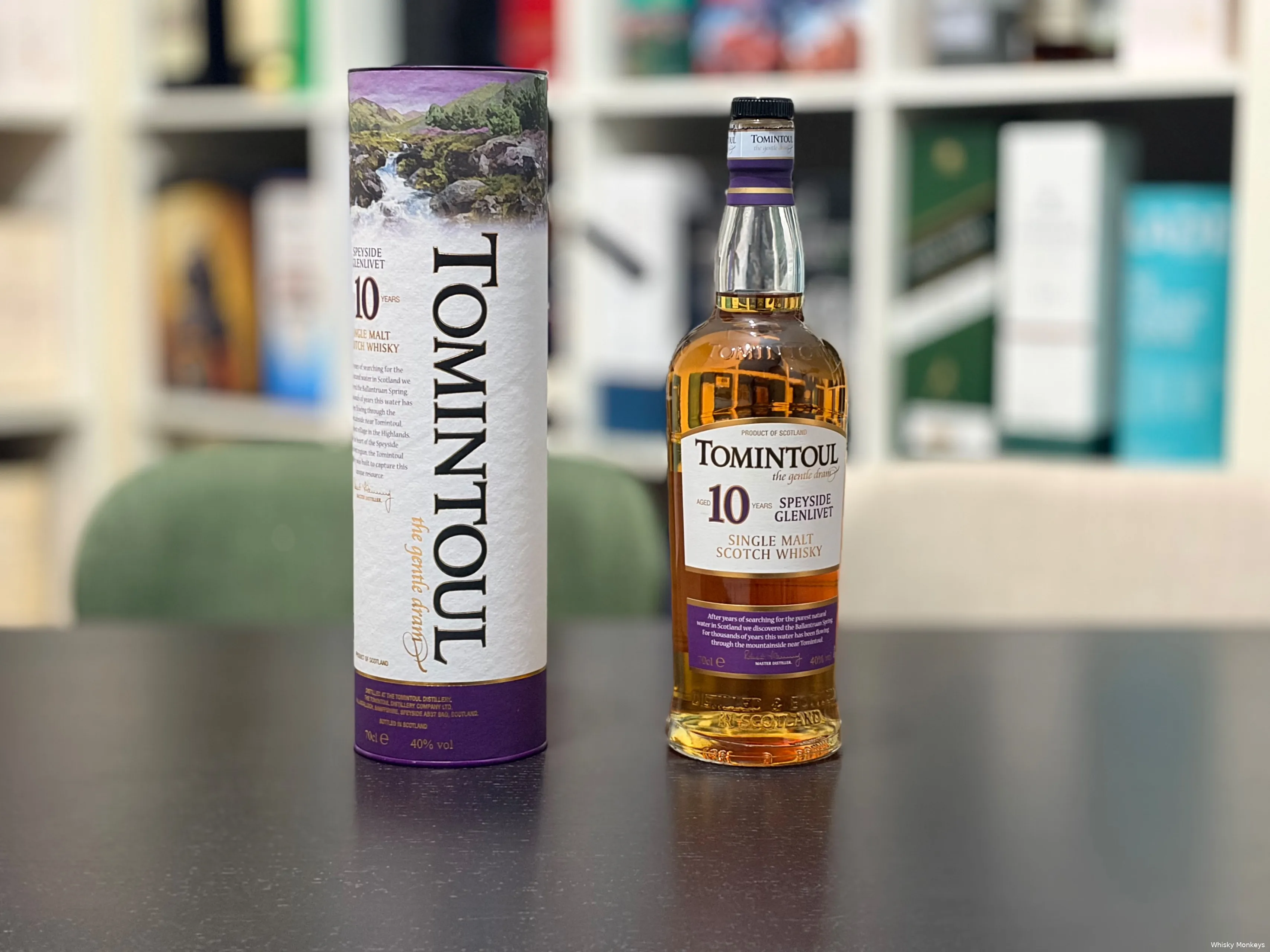 Tomintoul 10 yo whisky