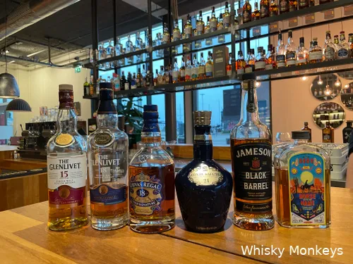 De Pernod Ricard line-up van de avond met Matt Don Griot