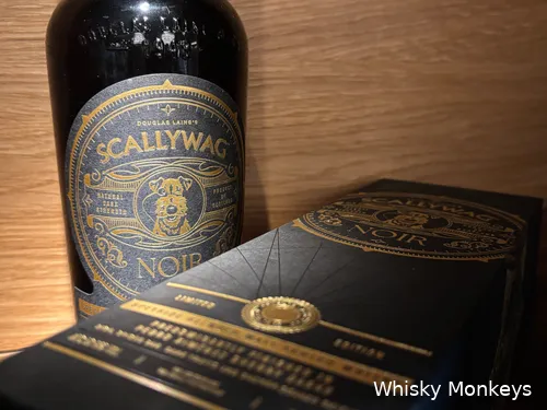 scallywag noir fles en doos