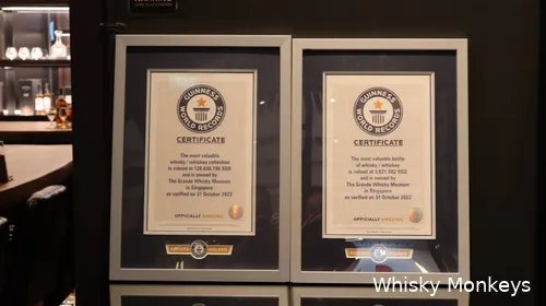 Grande Whisky Museum Guinnes World Records