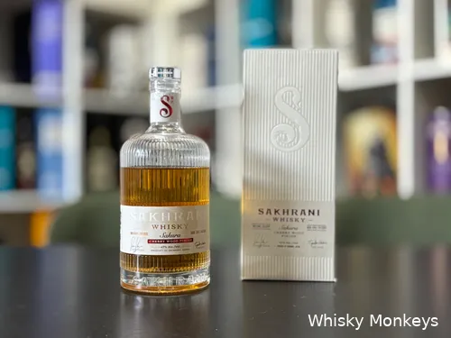 sakhrani sakura cherry wood finish whisky review