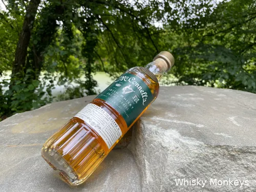 mcconnell’s 5 year old irish whisky bottle