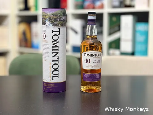 Tomintoul 10 yo whisky