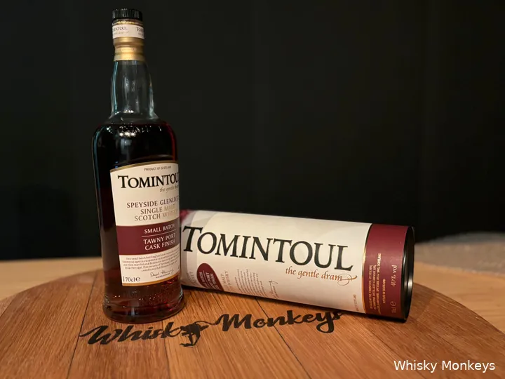 tomintoul tawny port cask whisky monkeys 2