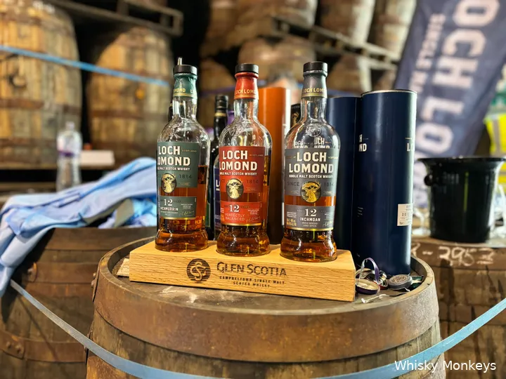 loch lomond distillery whiskys