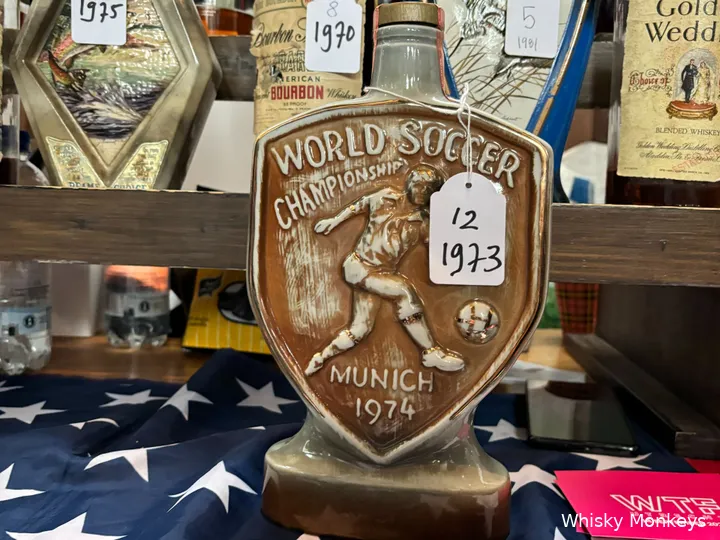 Deze speciale whiskey had Whisky4all bij zich, van Beam, gebotteld in 1973.