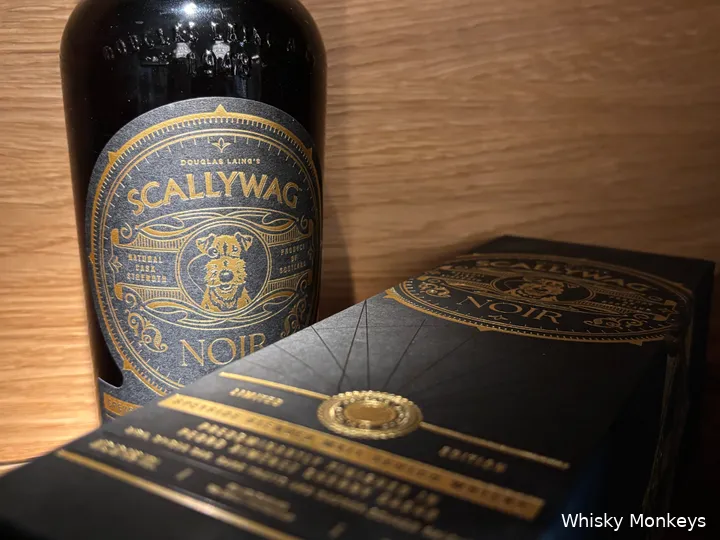 scallywag noir fles en doos
