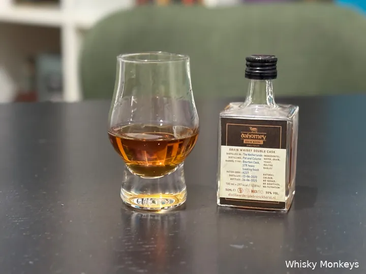 distilleerderij de bronckhorst dahomey grain whisky double cask