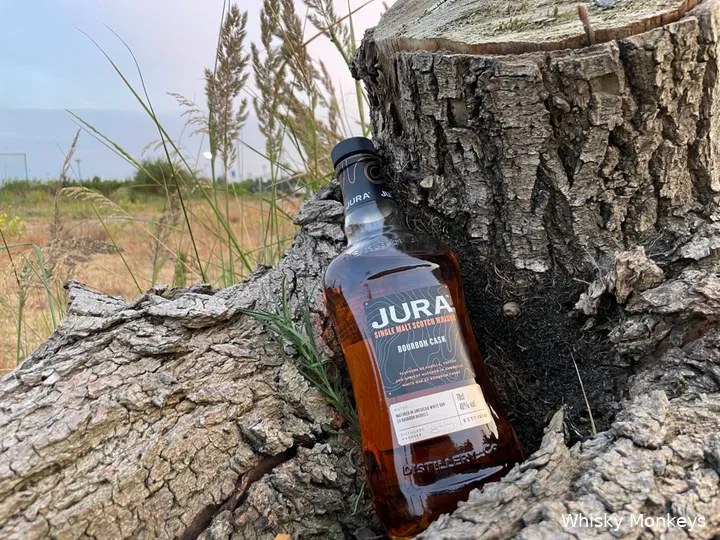 jura bourbon cask whisky monkeys 1