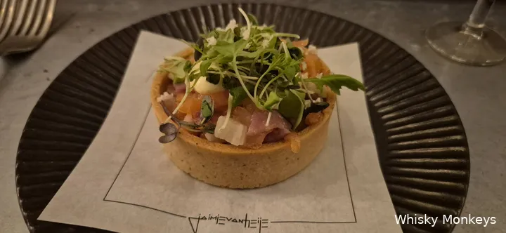 Laphroaig diner met zalm