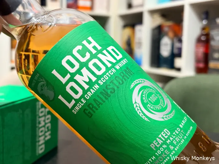 Loch Lomond Grainstorm peated whisky