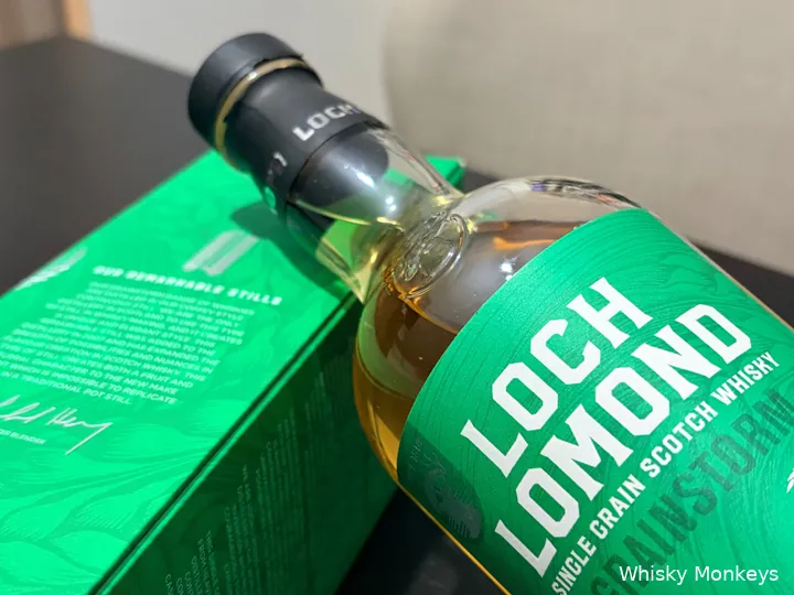 Loch Lomond Grainstorm peated whisky