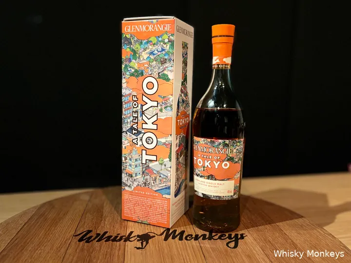 A Tale of Tokyo bottle and packaging