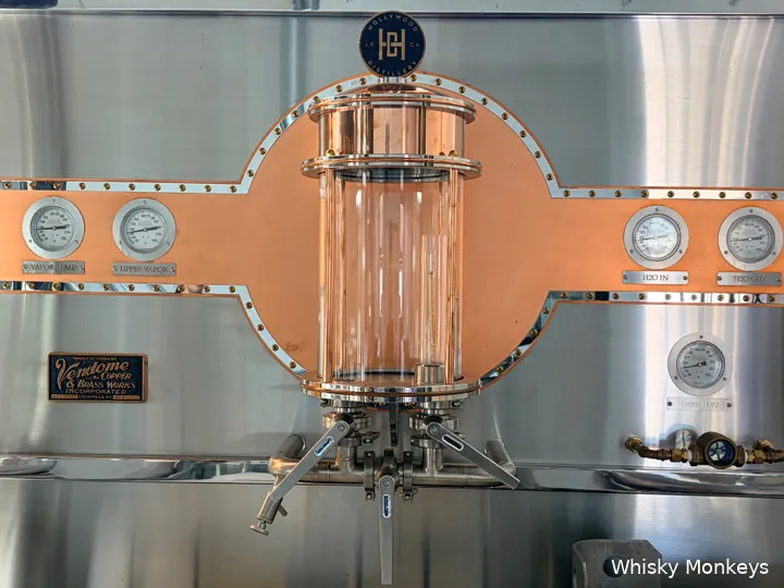 Spirit safe at Hollywood Distillery