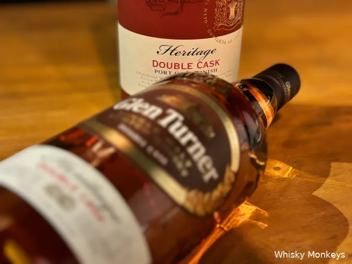 Glen Turner Double Cask Port Cask Finish bottle and packaging