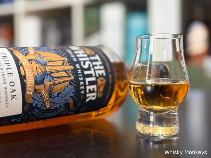 The Whistler Triple Oak Review Fles en glas