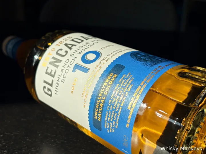 Glencadan 10yo review Fles