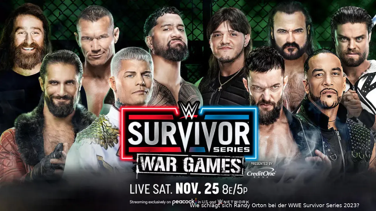 wwe survivor series 2023 wargames maenner
