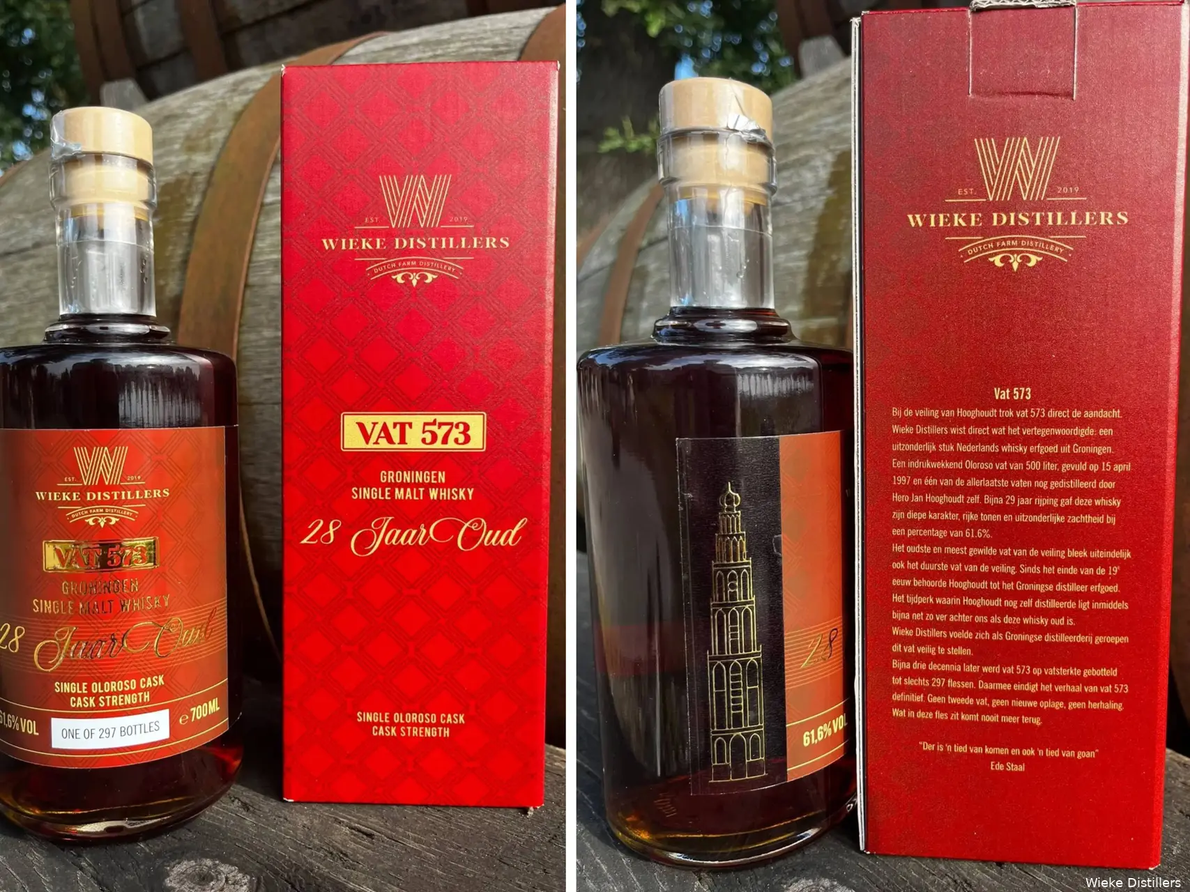 Wieke vat 573 whisky