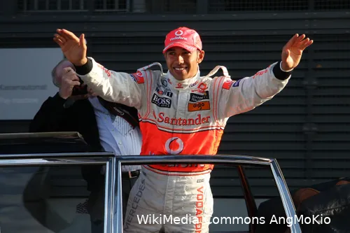 Lewis Hamilton wist voor McLaren in 2008 zijn eerste wereldtitel binnen te slepen in de MP4-23