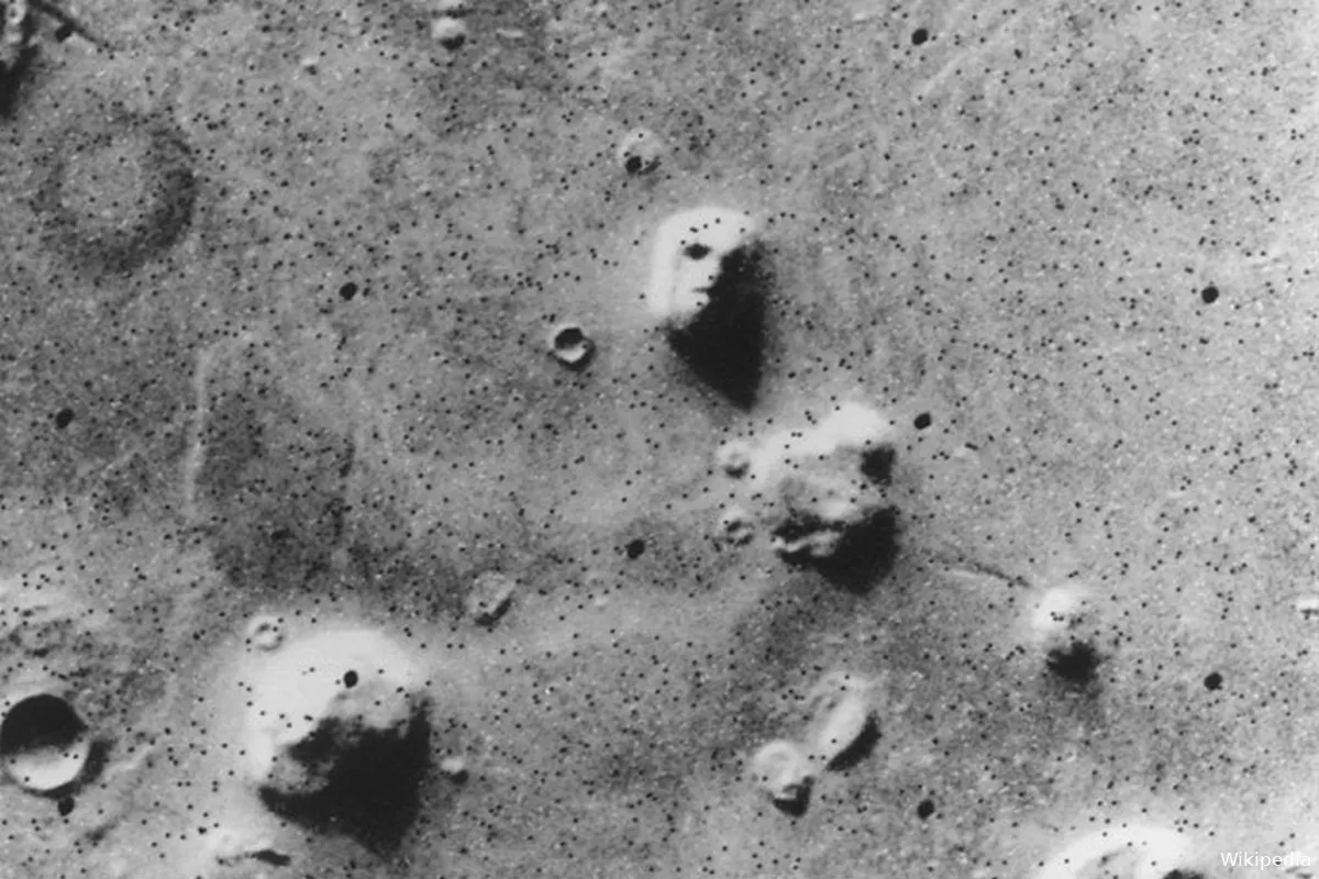 martian face viking wikipedia