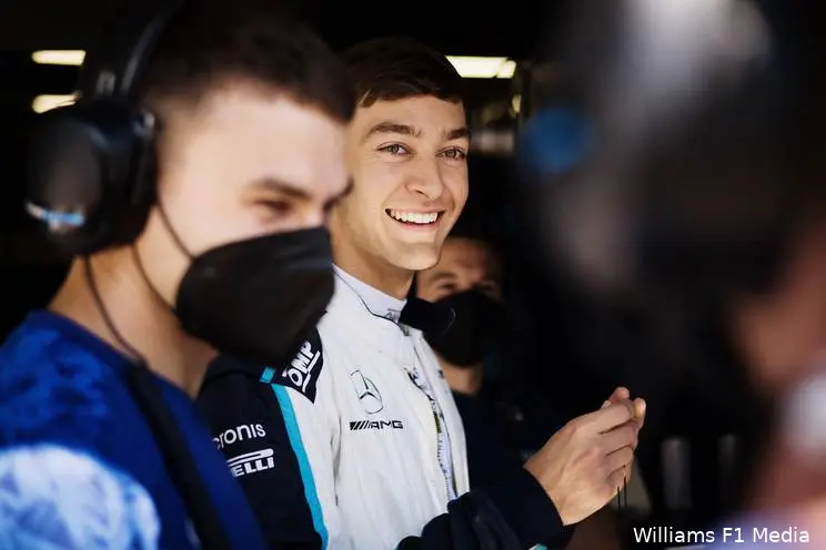 George Russell FW43B Williams Stiermarken2