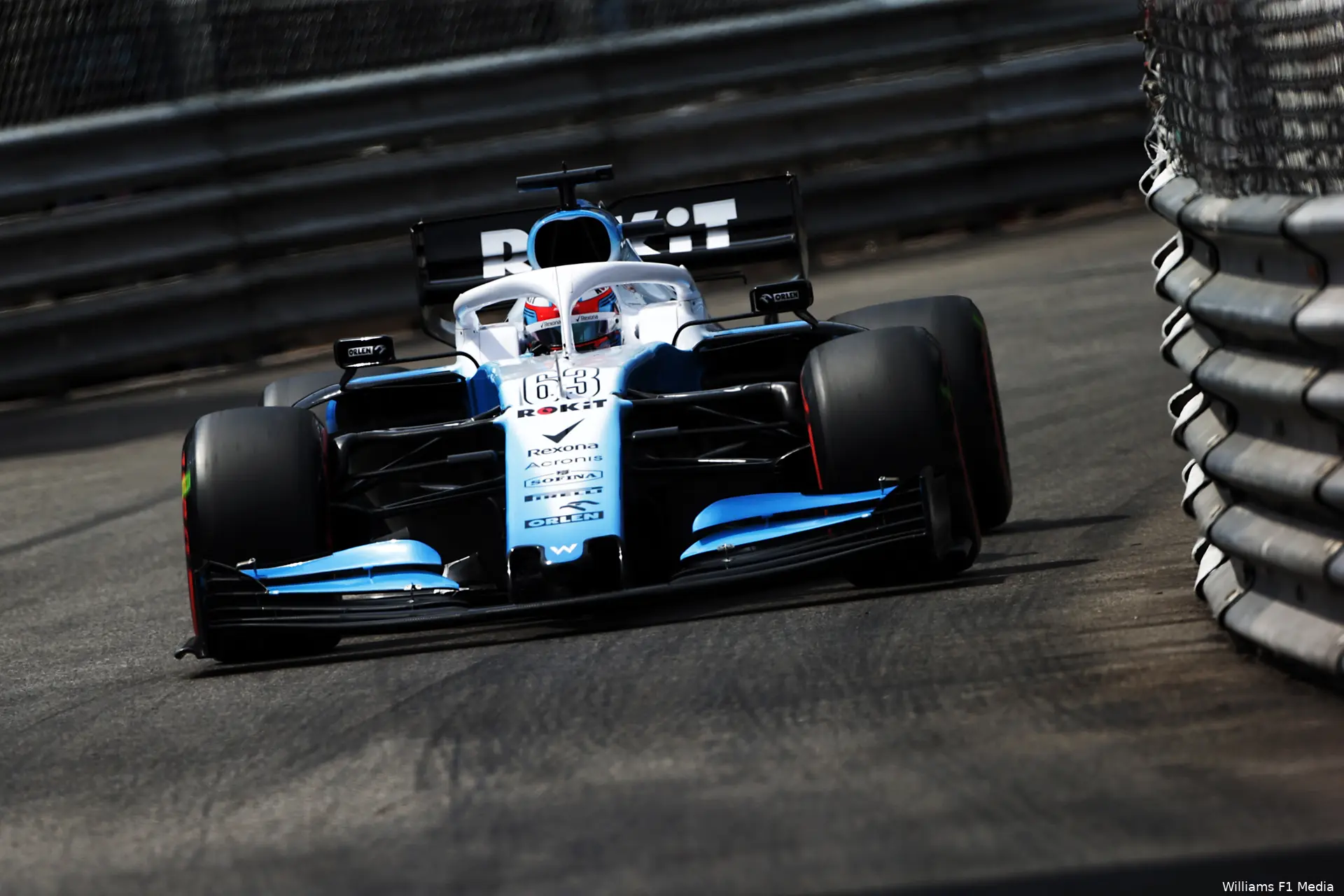 George Russell FW42 Williams F1 GP Monaco 2019