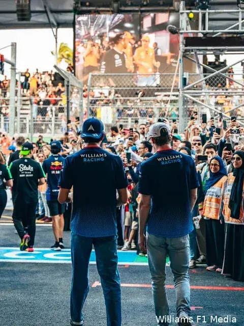 alexander albon logan sargeant williams saoedi arabie
