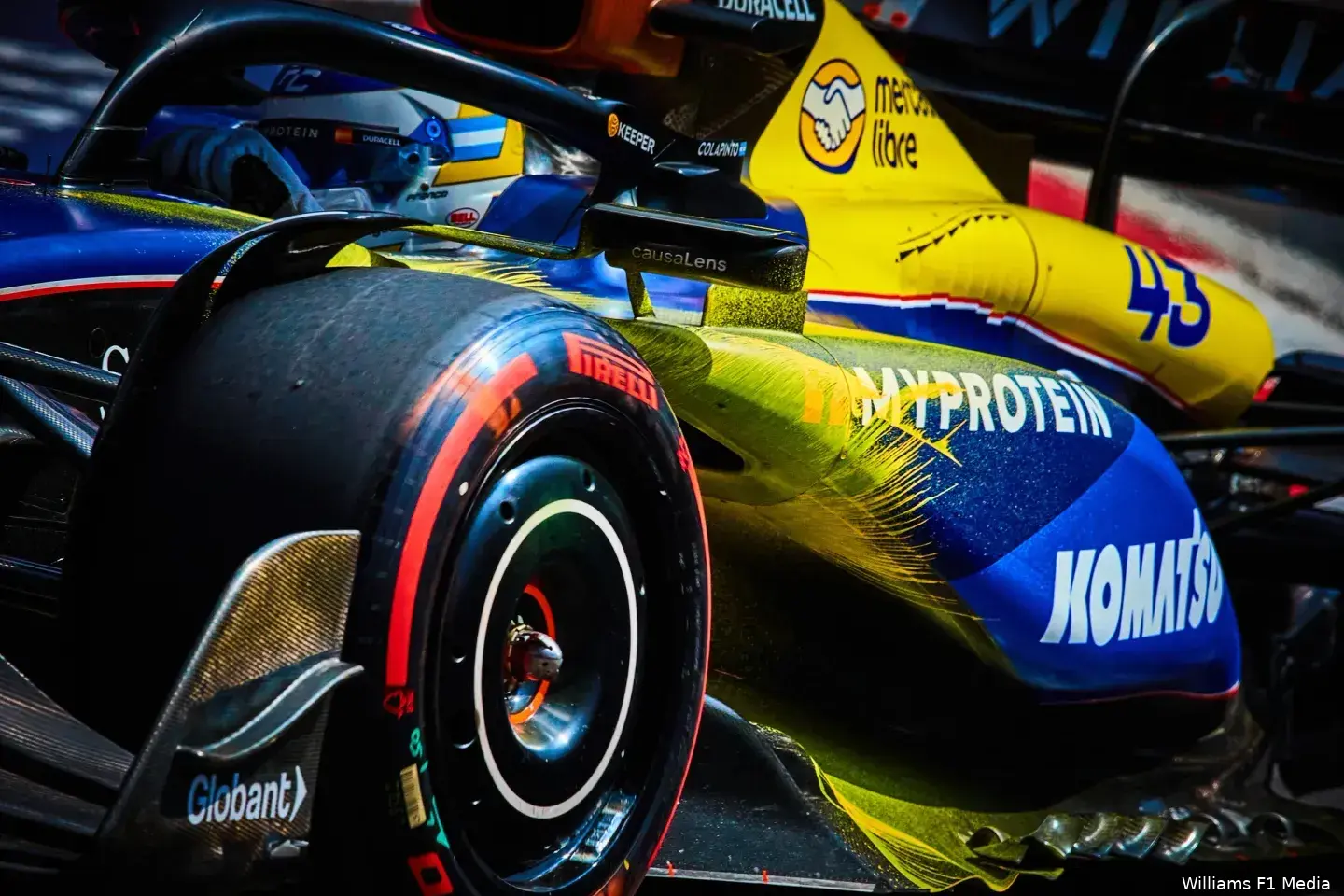 williams livery mexico franco colapinto 12