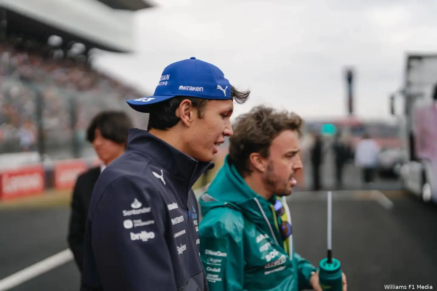 williams alexander albon aston martin fernando alonso 2025 gp japanjpg