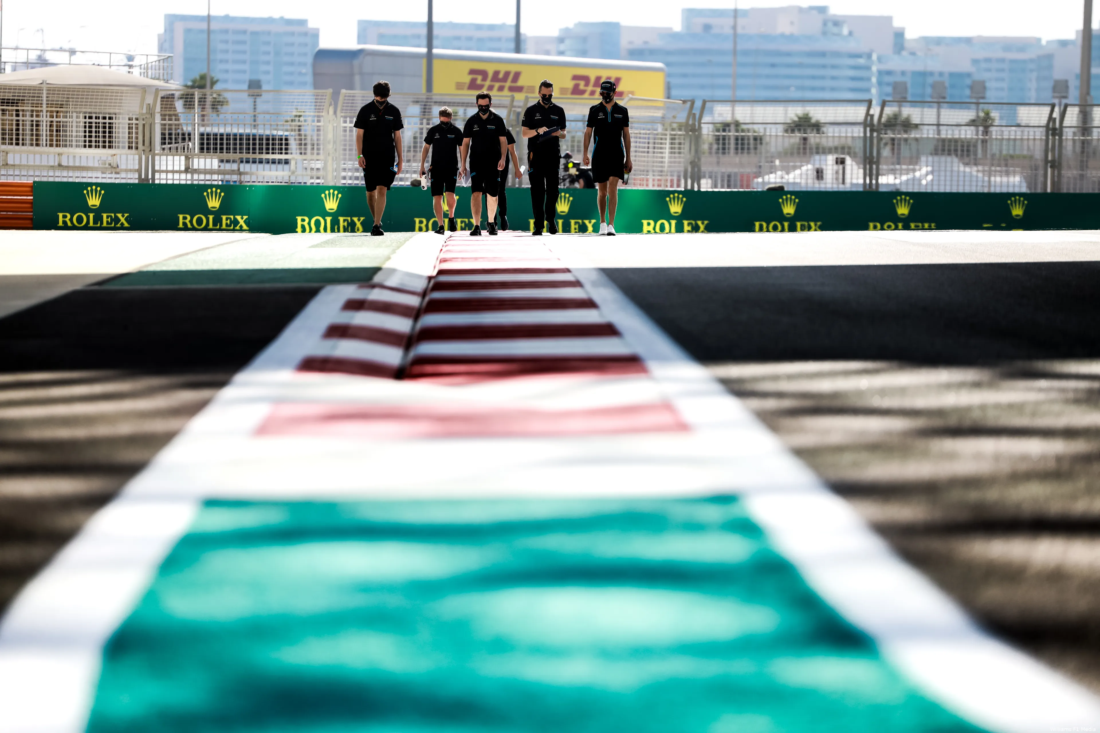 WilliamsAbu Dhabi gridwalk