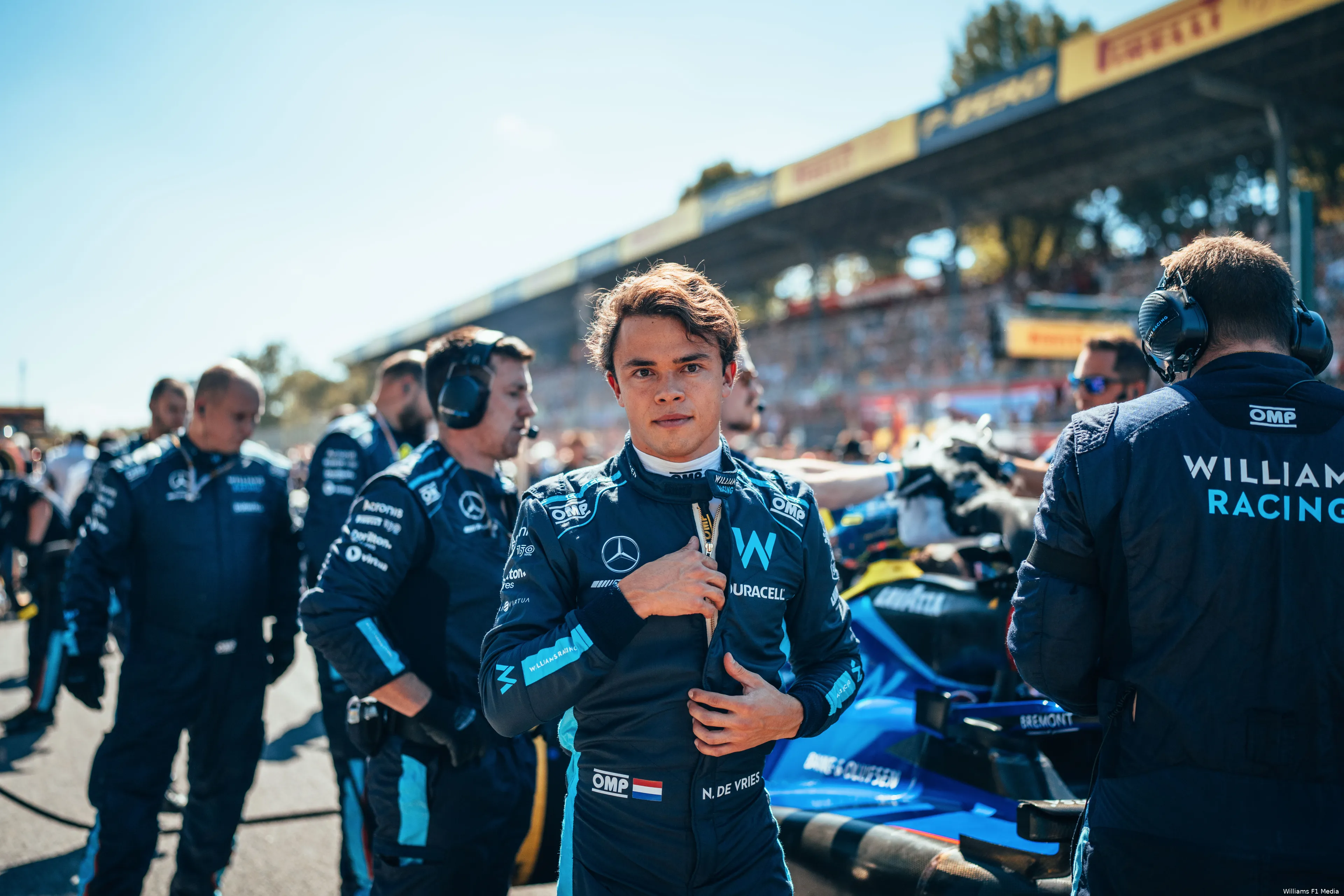 Nyck de Vries Williams F1 GP Italië 2022