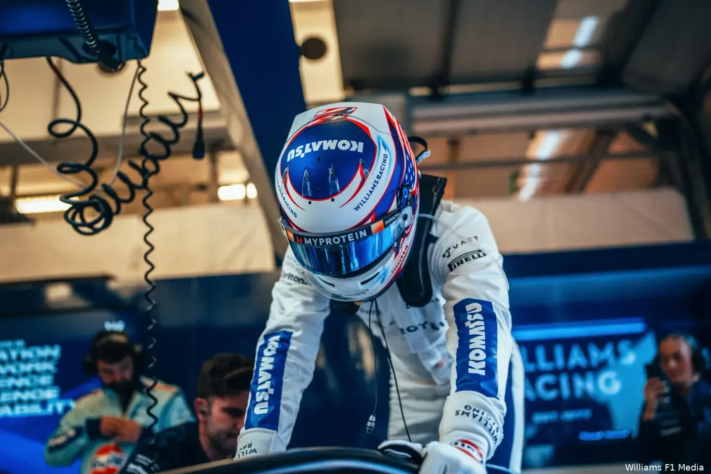 logan sargeant williams wintertest bahrein 2024