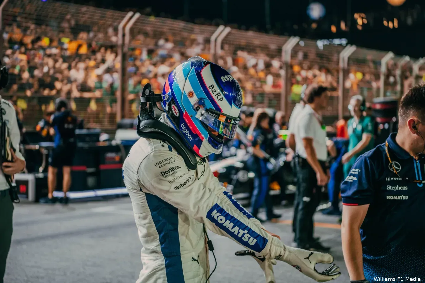 franco colapinto williams singapore 2024