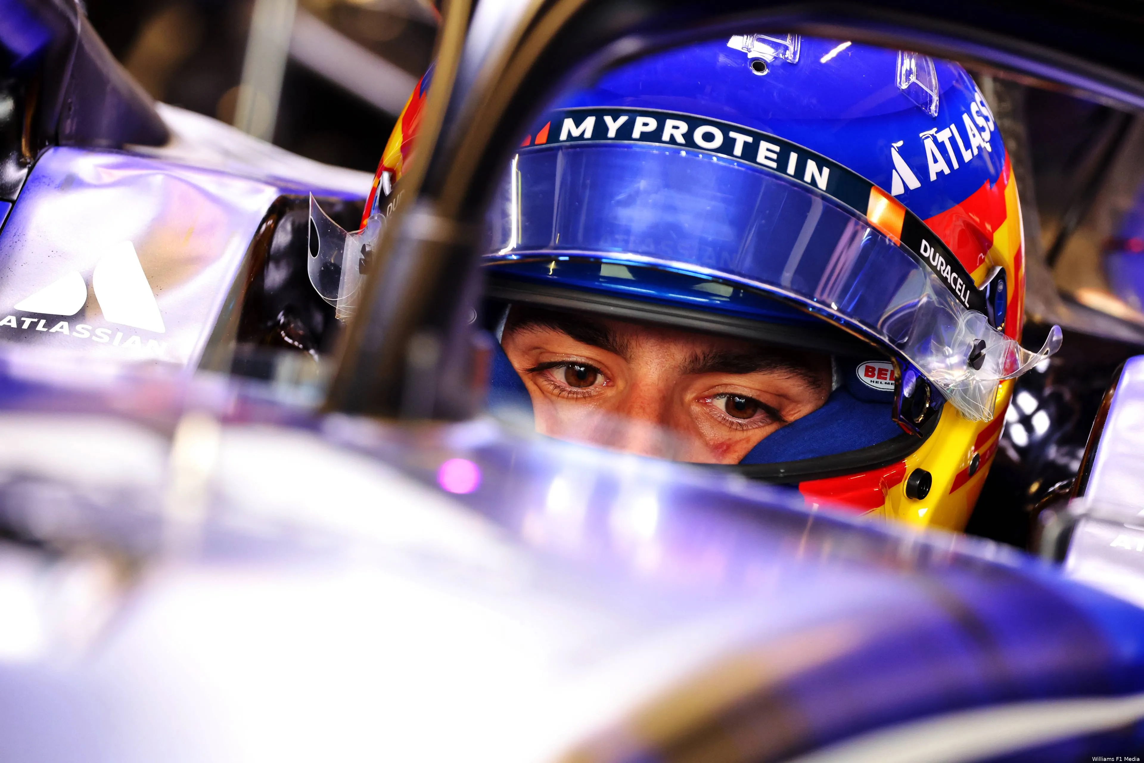 carlos sainz williams 2025 fw47 silverstone