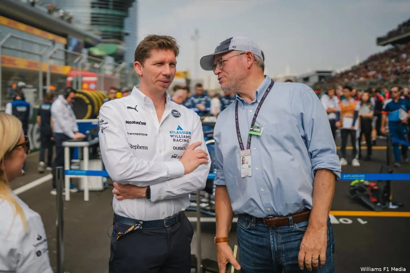 james vowles williams zondag gp china 2025jpg