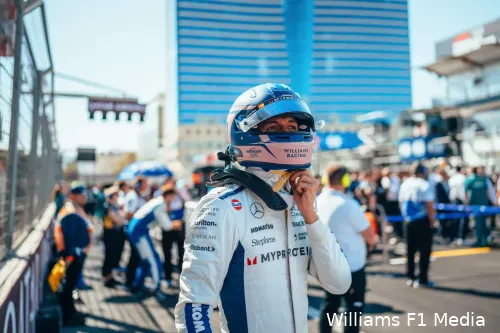 Albon in Bakoe in 2024.